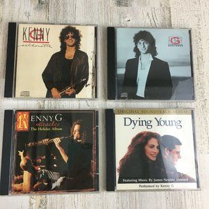 Kenny G Lot 4 CDs Silhouette Duotones Miracles Holiday Album Dying Young